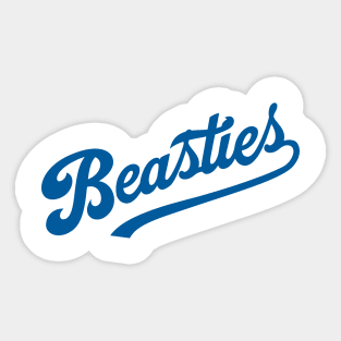 Beasties Brooklyn Dodgers Sticker